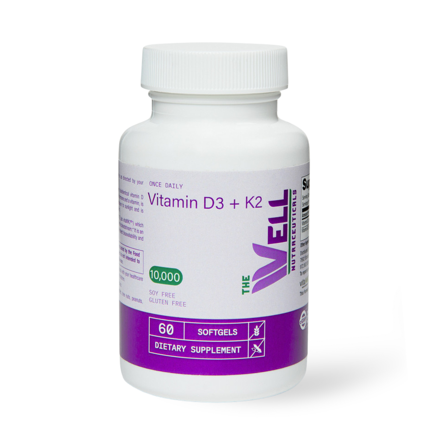 Vitamin D3+K2 (10,000 IU)