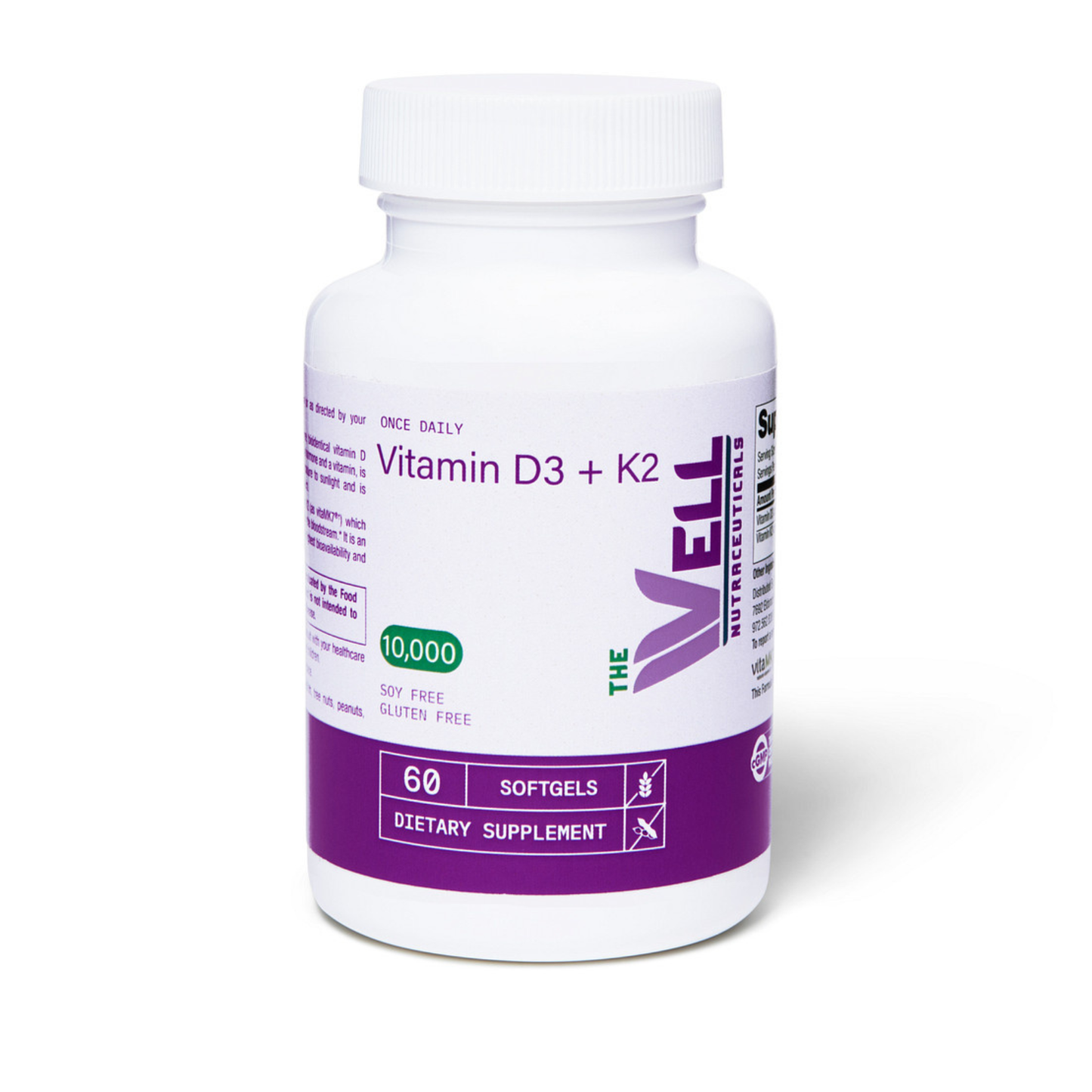 Vitamin D3+K2 (10,000 IU)